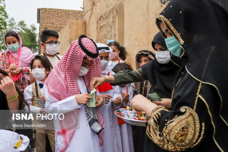 آیین سنتی «گرگیعان» در اهواز