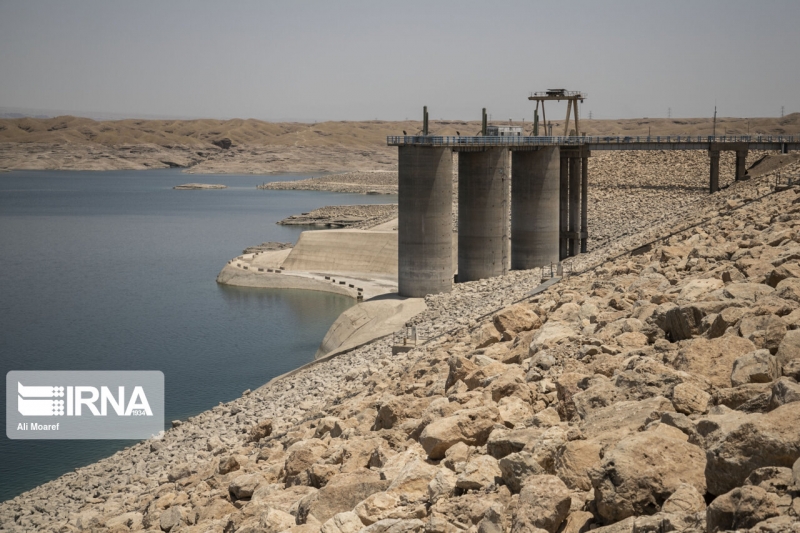 وضعیت آب در پشت سدهای خوزستان