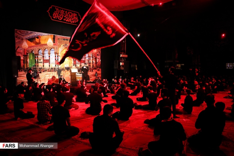 شب سوم محرم در هیئت مکتب الزهرا(س) اهواز