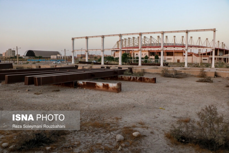 مجموعه ورزشی ۱۶ هکتاری اهواز رو به نابودی