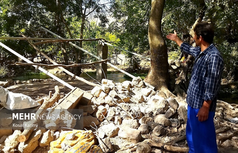 بخش زلزله زده « سوسن سرخاب» اندیکا