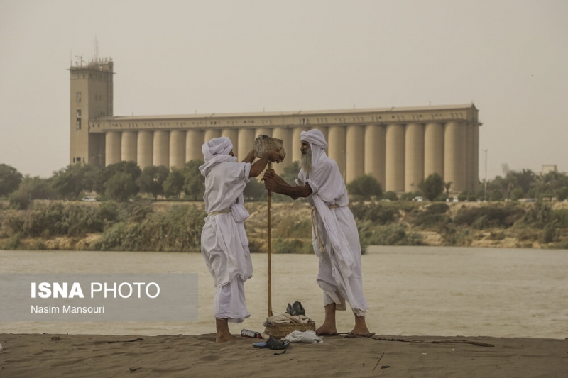 گرد و خاک شدید در اهواز