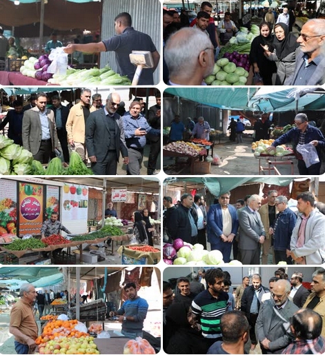 دستور استاندار خوزستان جهت زیباسازی و انجام مبلمان شهری بازار شب اهواز