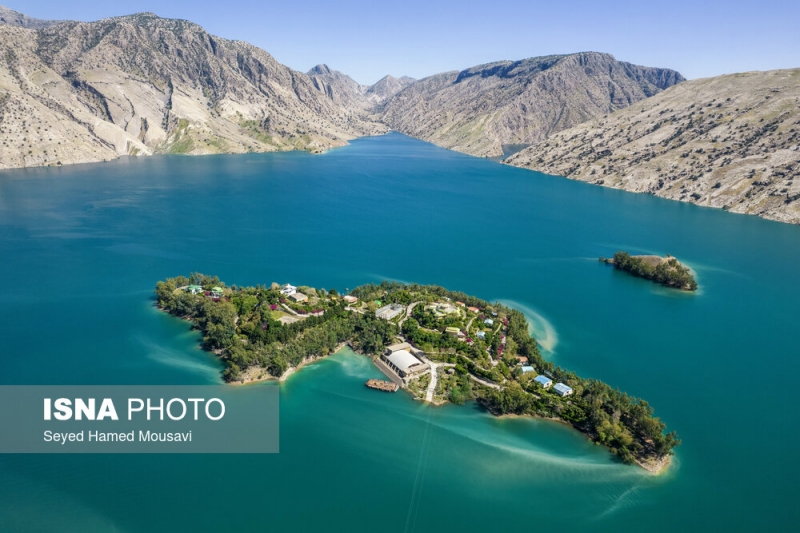 تصاویر/ جزیره کوشک سد شهید عباس‌پور