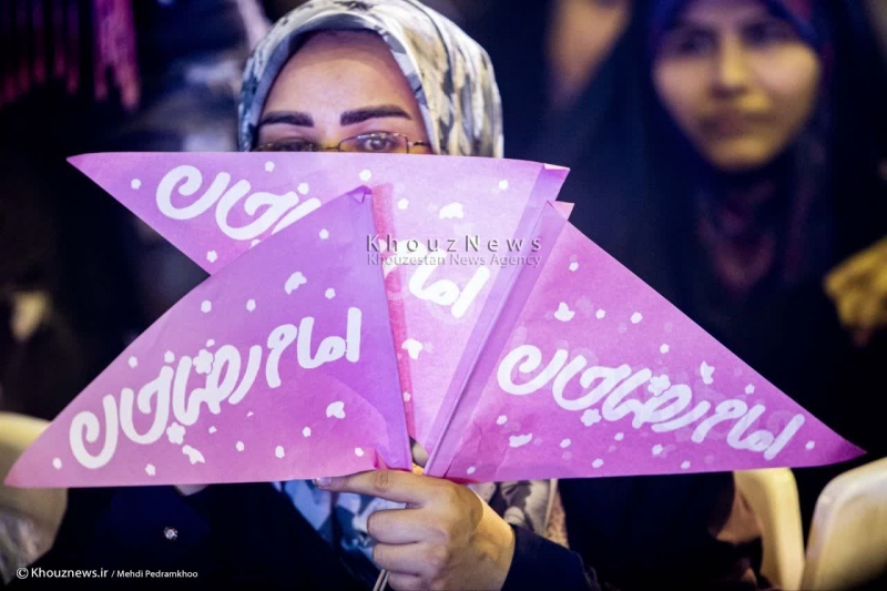 گزارش تصویری/ اجتماع بزرگ دختران امام رضایی (ع) در اهواز