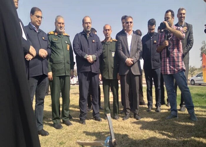 آغاز عملیات اجرایی پارک چهار هکتاری در شرکت فولاد خوزستان