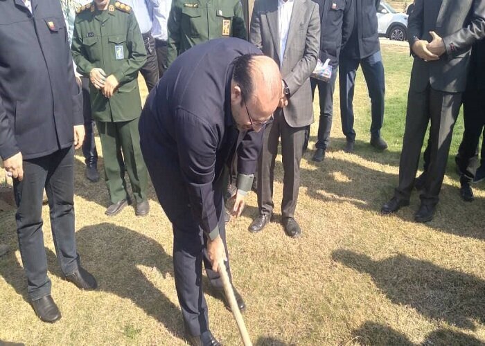 آغاز عملیات اجرایی پارک چهار هکتاری در شرکت فولاد خوزستان