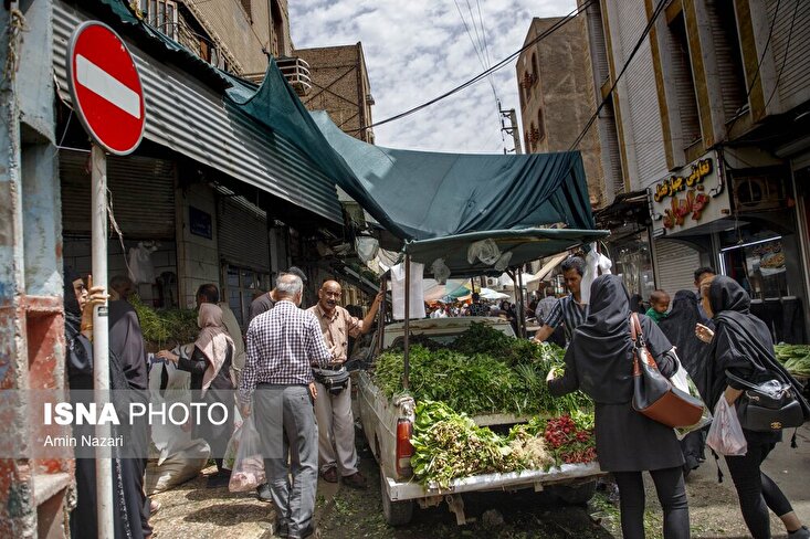 گزارش تصویری/ بازار سی‌متری اهواز