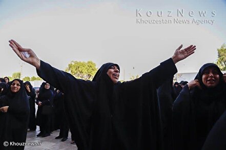 گزارش تصویری/  مراسم بزرگداشت شهید «آیت الله رییسی» در مصلای اهواز