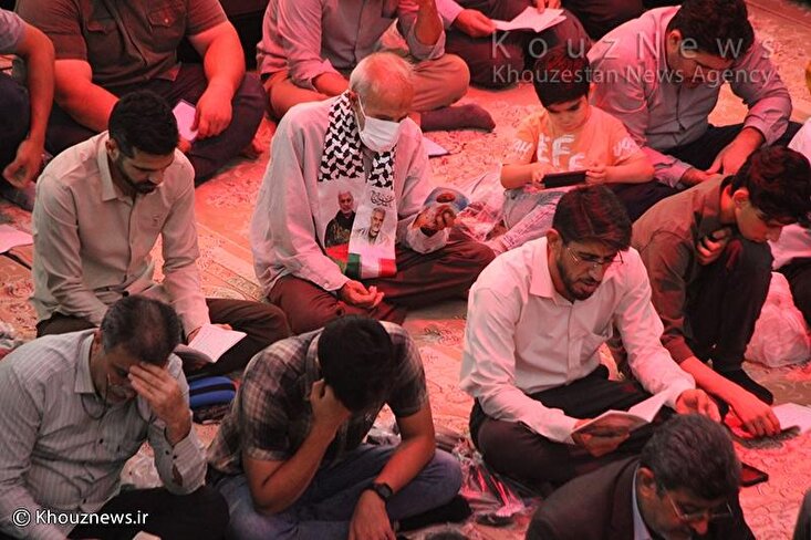 مراسم پرفیض دعای عرفه اهواز