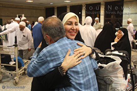 بازگشت حجاج خوزستانی از سرزمین وحی