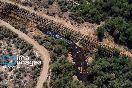 نشت نفت به رودخانه مارون