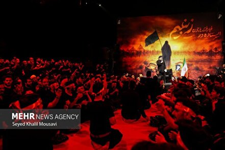 عزاداری دهه اول محرم در مکتب الزهرا(س) اهواز