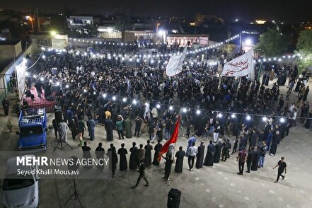 آئین سنتی «میدان العباس» در شبیشه