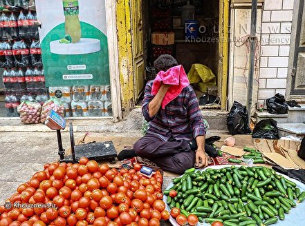 گزارش تصویری/  تب و تاب اهواز در گرمای تابستان