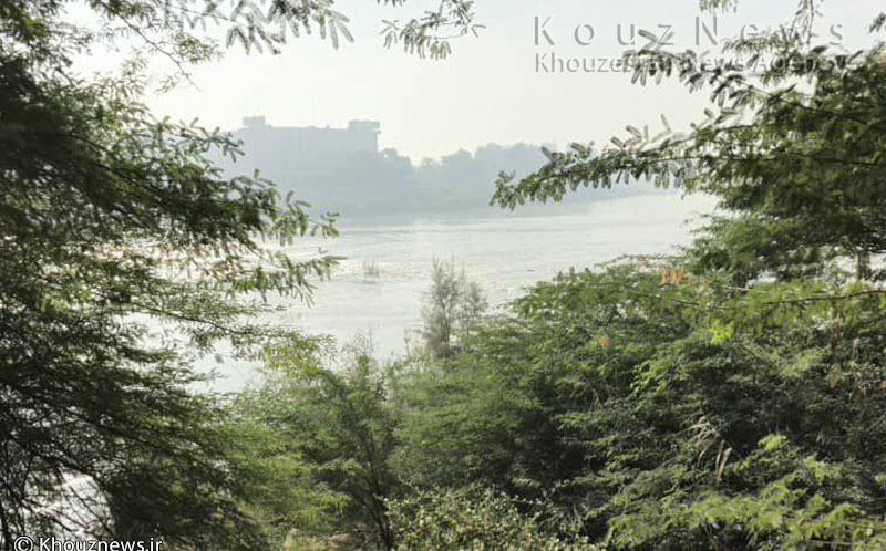 امروز-شدت آلودگی هوا از پارک جزیره/ ارسالی از کاربران