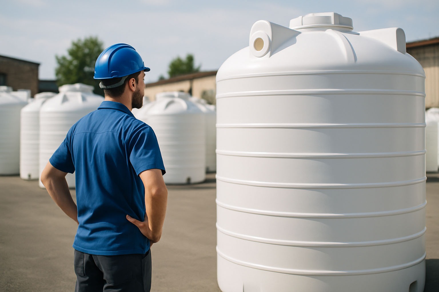 مخزن آب پلی اتیلن