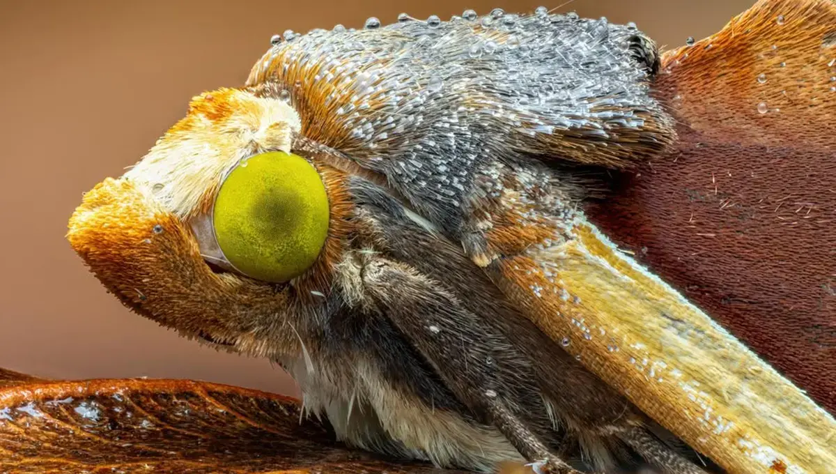 شاهکار ماکرو از یک شب در جنگل ابری اکوادور؛ ۱۲ ساعت عکاسی از صدها شب‌پره نادر (عکس)