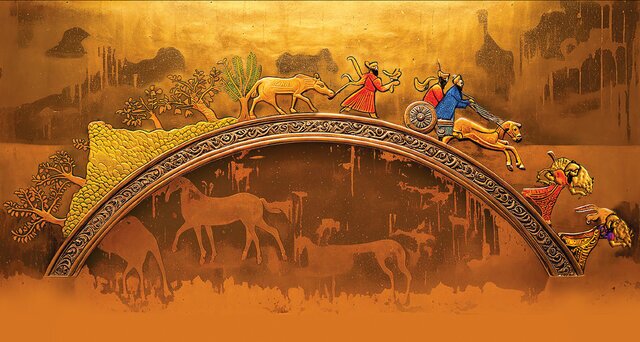 با جداسازی و رنگ‌آمیزی «جام ارجان» آشکار شد؛ پیام شاهزاده عیلامی