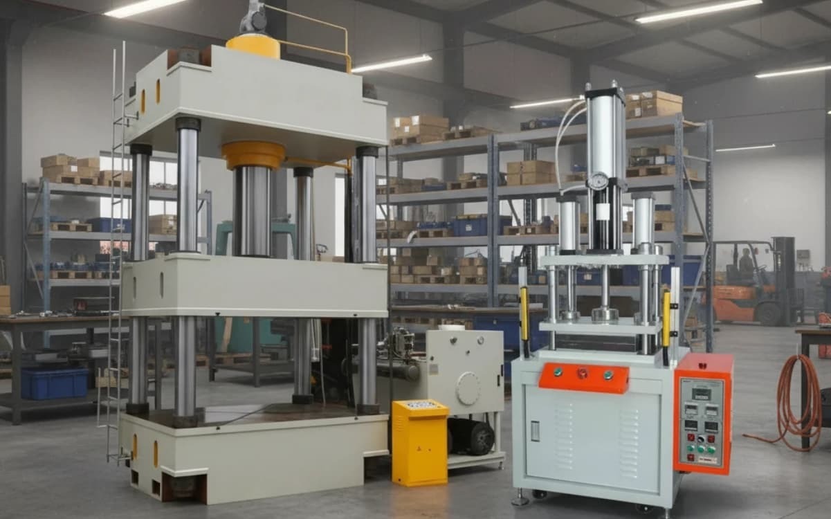 نحوه عملکرد پرس هیدرولیک و پرس افقی