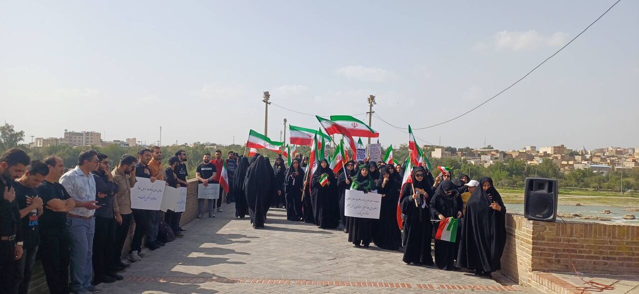 محکومیت تهدید ترامپ بر پل ساسانی دزفول