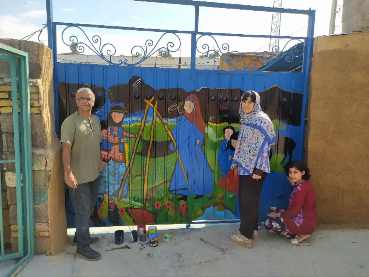 روستای گردشگری پامنار دزفول، نگارخانه طبیعت شد 