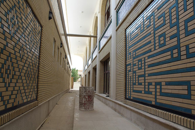      راهرو مصلا مسجد جامع خرمشهر 