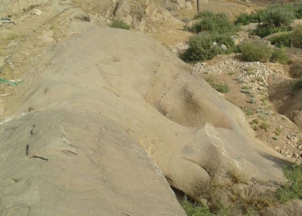 نمایی از روستای خالی از سکنه