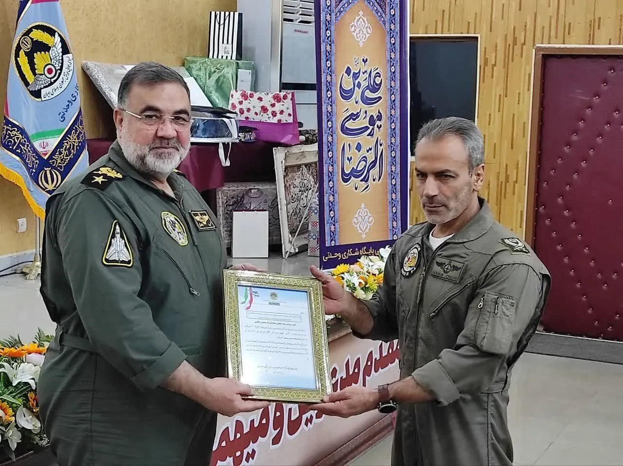 فرمانده جدید پایگاه چهارم شکاری وحدتی دزفول معرفی شد