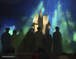 نمایش بزرگ آستان‌ عشق در اهواز آغاز شد