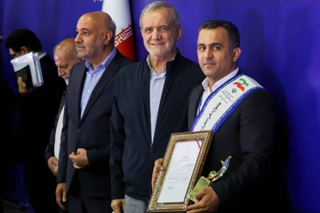 کارگر نیشکری، کارگر نمونه ملی شد