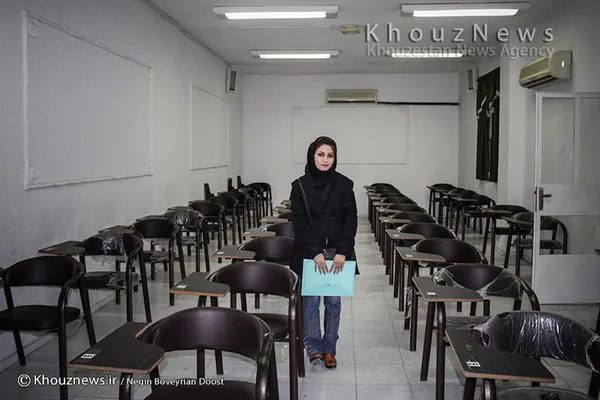 سلوه بنی سعید، 22 ساله، دانشجو، خیر، تمایل به رفتن از اهواز دارم بدلیل نبود امکانات.