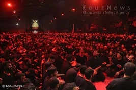 شب نهم محرم در هیئت مکتب الزهرا اهواز