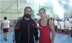 کسب مدال طلا توسط کشتی‌گیر 13 ساله شوشتری
