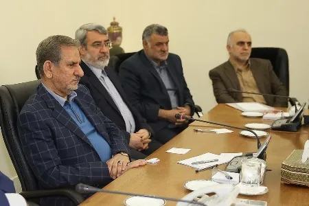 جهانگيري: همه امكانات براي مديريت سيلاب ها بسيج شود