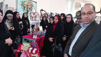 نمایشگاه «ریحانه حجاب» در سوسنگرد