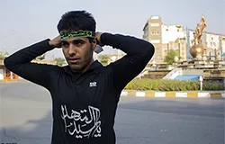ورزشکار خوزستانی مسیر کارون تا کربلا را روپایی می‌زند