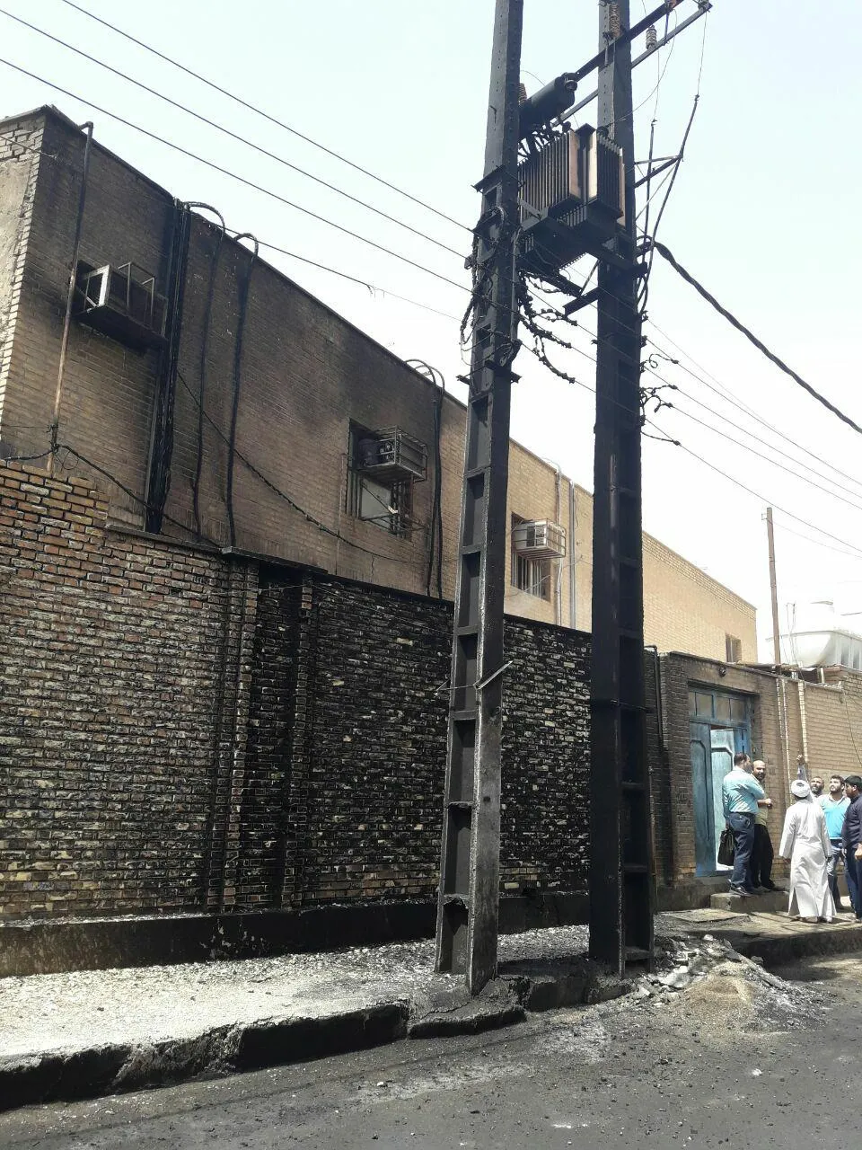 انفجار یک ترانس برق در کوی ملت اهواز/ علت چه بود؟