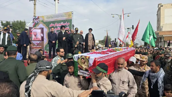 بدرقه باشکوه شهید محمدامین جلداوی توسط سوسنگردی‌ها