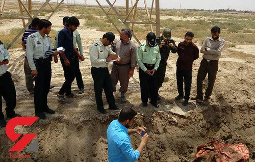 اجساد کشف شده در آبادان 2 مرد غیرنظامی‌اند