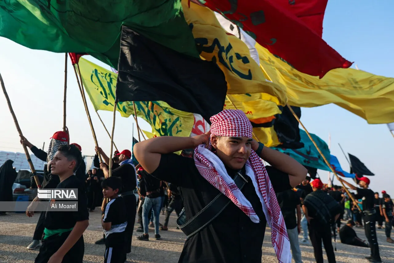 مشایه الحسین(ع) از اهواز به سمت کربلا حرکت کرد