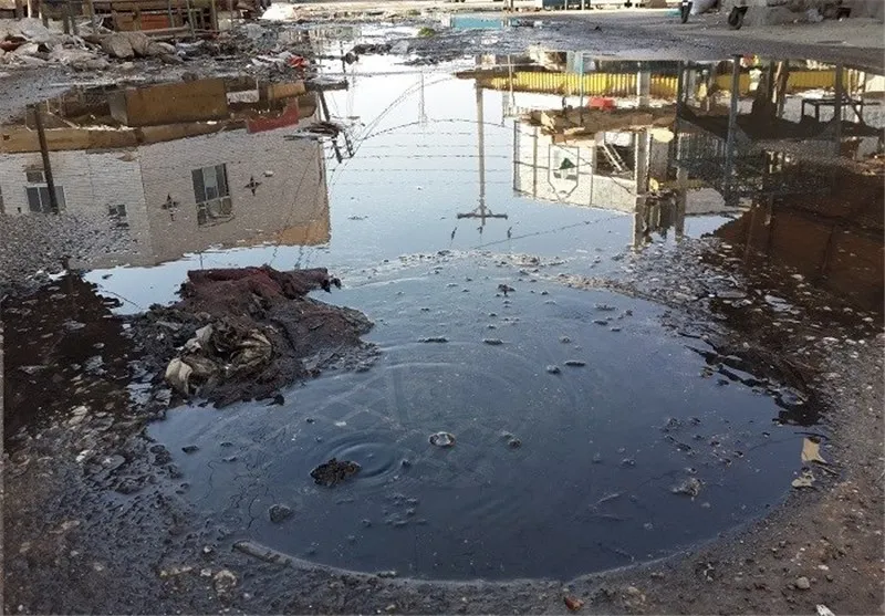 فرماندار: مناطق شهرستان کارون غرق در فاضلاب هستند