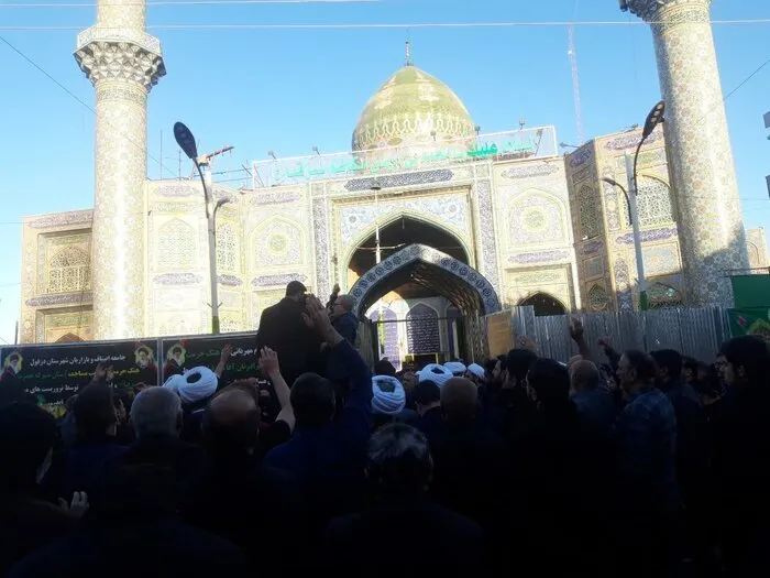 عزاداری مردم دزفول در سوگ شهادت رهبر معظم انقلاب
 