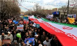 حاشیه‌های راهپیمایی 22 بهمن در اهواز
