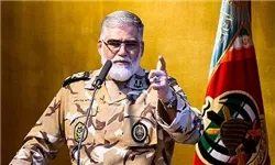 فرمانده نیروی زمینی ارتش در مرز چذابه حضور پیدا کرد