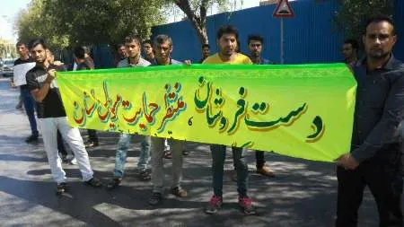 اجتماع صنفی دوباره دستفروشان مرکز اهواز