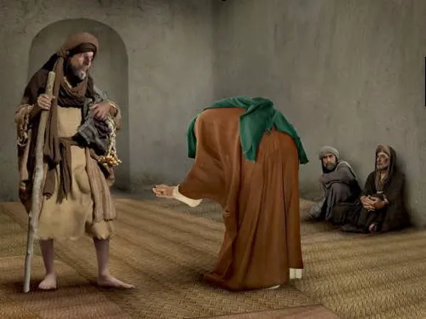 بخشش انگشتری که موجب نزول آیه شد