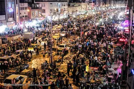 تک عکس / بازار مرکز شهر  در آستانه نوروز