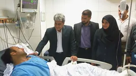 حال عمومی مصدومین کارخانه سیمان رامهرمز بستری در بیمارستان طالقانی اهواز رضایت بخش است
