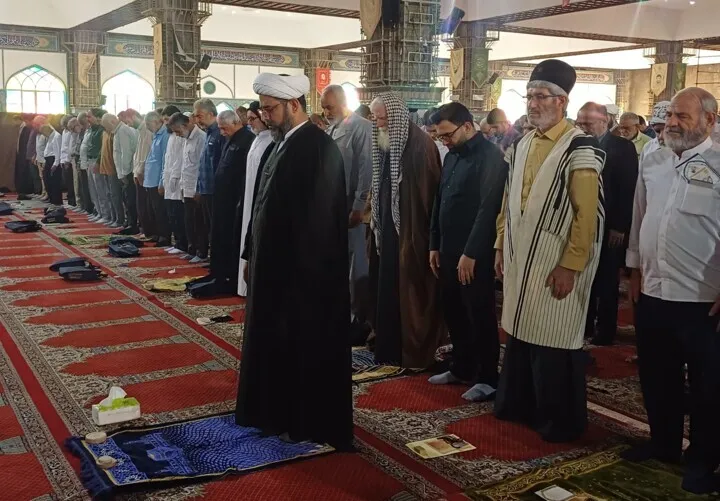 نماز عید قربان در اهواز اقامه‌ شد